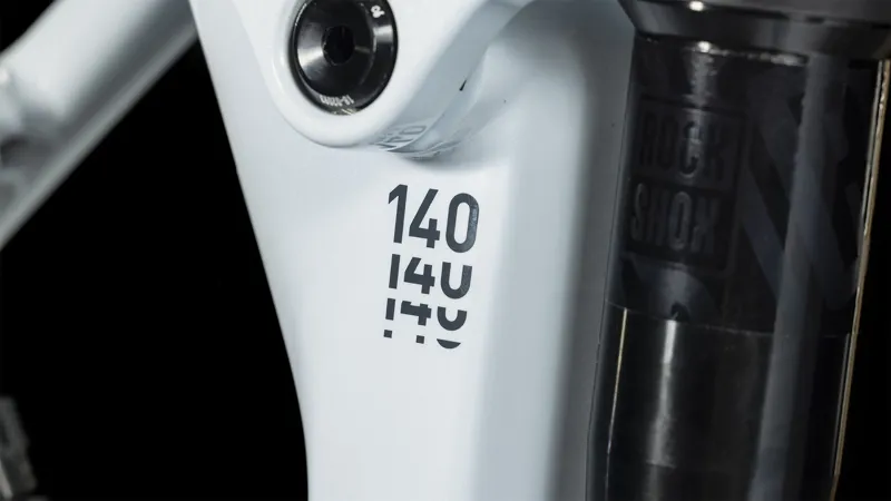Cube Stereo Hybrid 140 HPC Pro 750Wh Bosch Electric Mountain Bike in Frostwhite/Grey-6